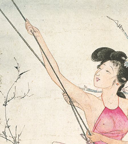 耿马-胡也佛的仕女画和最知名的金瓶梅秘戏图